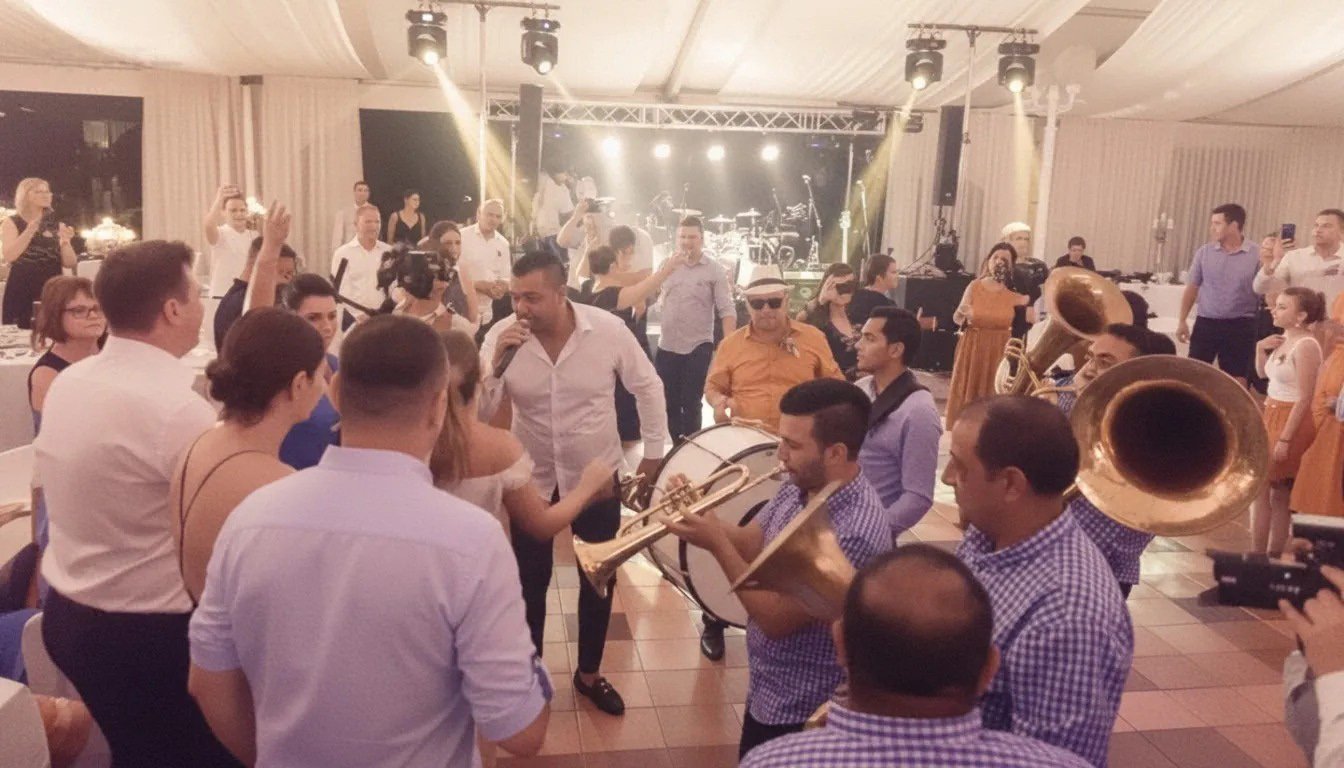 orkestar trubaci Surcin proslava